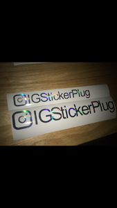 Custom IG Decal