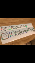 Load image into Gallery viewer, Custom IG Decal
