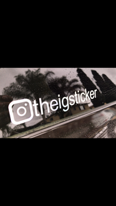 Custom IG Decal